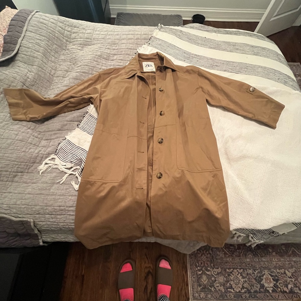 Zara oversized trench